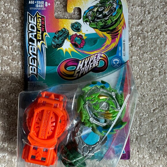 Beyblade Burst Rise Hypersphere Ace Dragon D5 Starter Pack - Picture 1 of 1